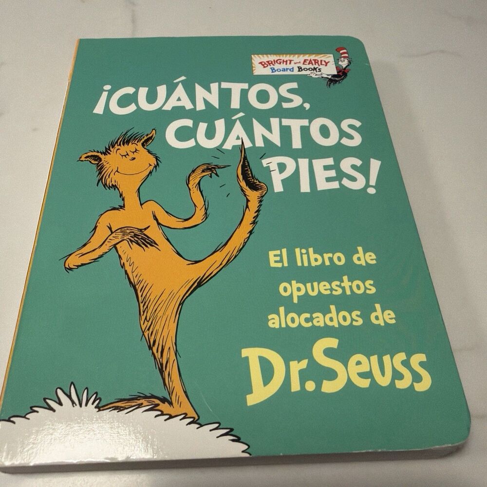 Dr. Seuss ¡Cuántos, cuántos Pies! (The Foot Book Spanish Edition) (Board Book)